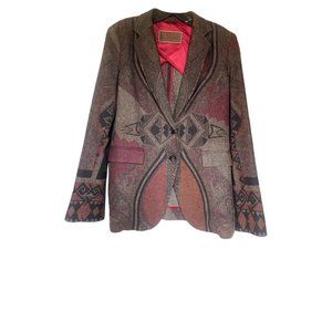 ETRO Milano Women Wool-Blend Blazer